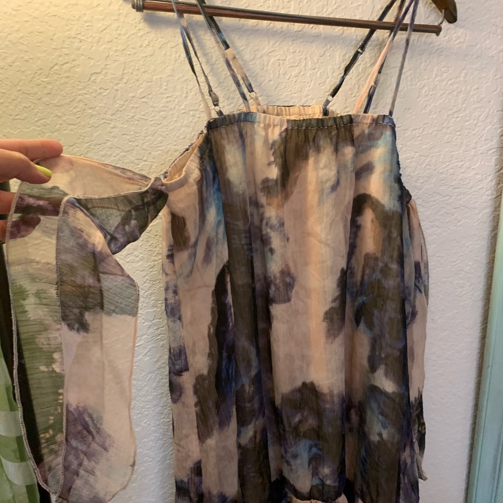 Abstract pattern dress